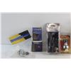 Image 3 : 7:4 Way Trailer Adapter, Master Battery Isolator Switch, Plastic Part Organiser and Assorted Items