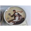 Image 4 : (3) Edwin M. Knowles and Reco Decorative Souvenir Plates