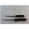 Image 9 : (2) Filleting  Knifes with Sheaths