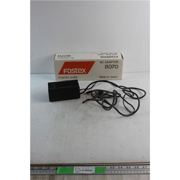 Fostex AC Adaptor 8070 - Untested