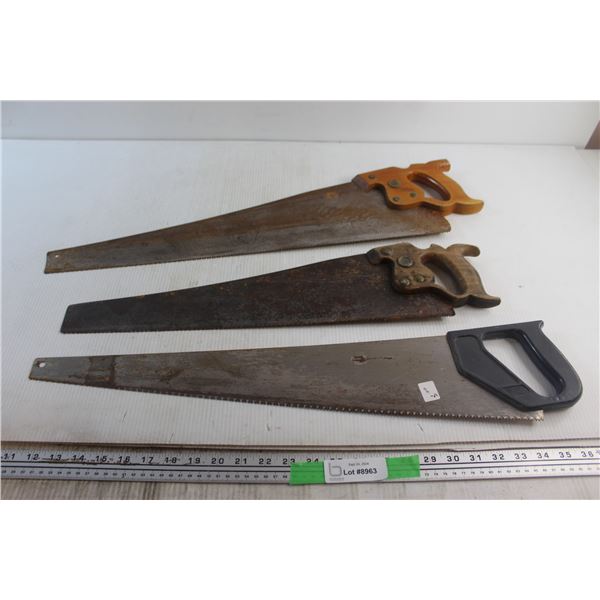 (3) Hand Saws