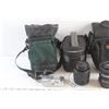 Image 3 : (3) Lowepro Camera Bags, Stylus 760 Camera and (2) Canon & Nikon Camera Lenses