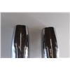 Image 2 : (2) Chrome Harley - Davidson Mufflers
