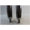 Image 3 : (2) Chrome Harley - Davidson Mufflers