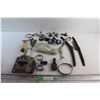 Image 1 : (2) Windshield Wipers, Carabiner, Hose Clamps and Assorted Items