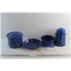 Image 3 : 6pc Enamel Camping Set