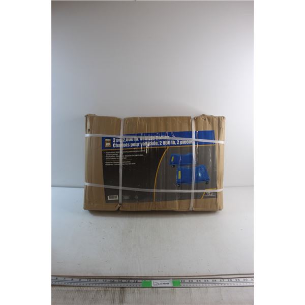 Power Fist 2pc 2000lb Vehicle Dollies - Sealed