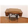 Image 10 : * Antique Eatonia Sewing Machine w/ Contents - 50" un-folded, 31" High x