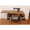 Image 1 : * Antique Eatonia Sewing Machine w/ Contents - 50" un-folded, 31" High x