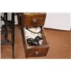Image 4 : * Antique Eatonia Sewing Machine w/ Contents - 50" un-folded, 31" High x