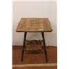 Image 1 : * Antique Accent Table - 21.5" x 21.5" x 28" High - Some Wear