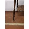 Image 4 : * Antique Accent Table - 21.5" x 21.5" x 28" High - Some Wear
