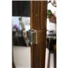 Image 5 : * Locking Wood Display Cabinet - 36" x 24" x 8"