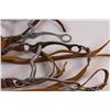 Image 2 : (2) Leather Bridles w/ Nosebands