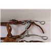 Image 5 : (2) Leather Bridles w/ Nosebands