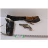 Image 1 : Belt Holster & (2) Toy Guns: Bronco & Trooper Brand