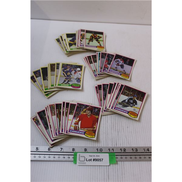 (75) 1980-81 Assorted OPC Hockey Cards