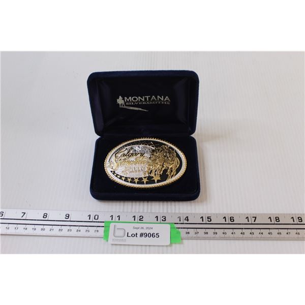 Calgary Stampede 2006 - Montana Silver Smiths Belt Buckle in Case