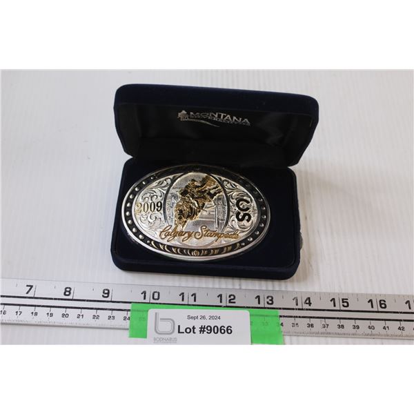 Calgary Stampede 2009 - Montana Silver Smiths Belt Buckle in Case