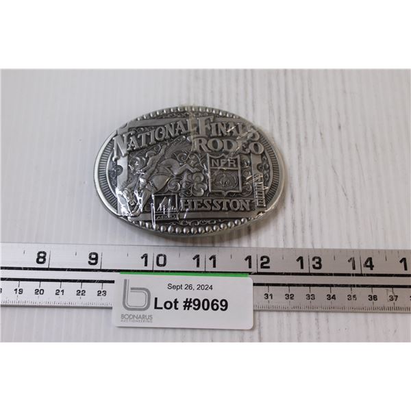 Hesston National Finals Belt Buckle - 1998