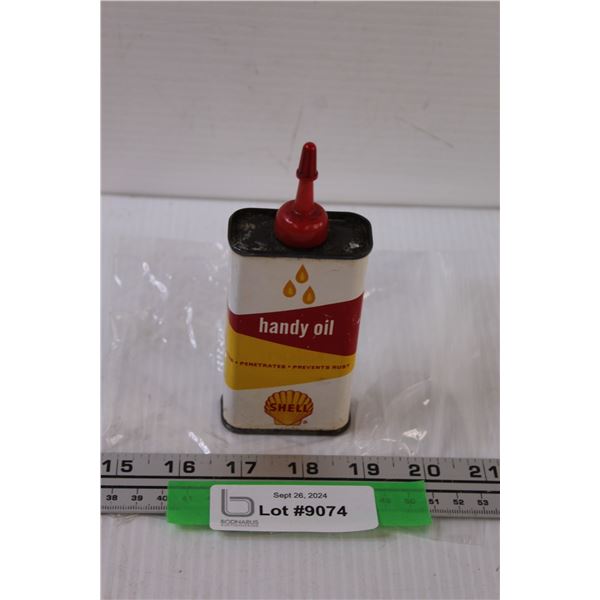 Vintage Handy Oil - Shell - Oiling Tin