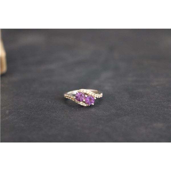 Ladies Sterling Silver Ring - Size 6.5