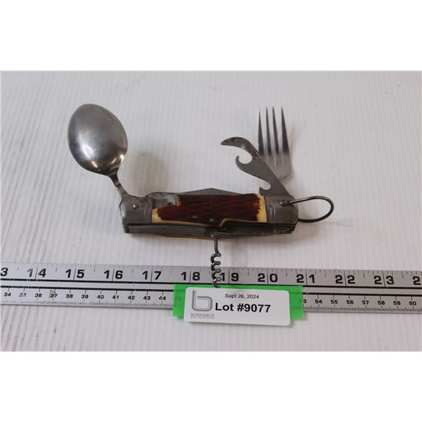 Bone Handle Camping Knife