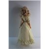 Image 3 : Beautiful 1960s 20'' Regal Doll- Model 207f - Moveable with Original Yellow Gown and Brooch/White Hi
