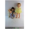 Image 1 : (5) Vintage Dolls - Reliable Model 310/17 - Moveable Eyes/Arms/Legs And 16'' Reliable + 16'' Regal D