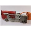 Image 6 : Lincoln Phil Wood Dump & Loader Truck Metal Truck - 13" Long