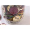 Image 4 : Vintage Jello Car Wheels / Coins in Jar - Assorted