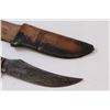 Image 2 : D.S. Made in Germany Hunting Knife w/ Sheath - Some Wear - 9.5" Long
