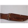 Image 5 : Solingen Hunting Knife w/Sheath - some wear - 8.5"