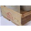 Image 4 : (2) Pickling Crocks (One Missing Lid) in Wood Crate (jars: 10" Tall x 6")