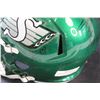 Image 3 : *Saskatchewan Roughriders Helmet - Signed: # 67, 80, 42, 65, 39, 60, 89, 68, 36, 8