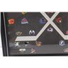 Image 5 : NHL Pin Collection - 2001-02 in Frame - 16" x 13"