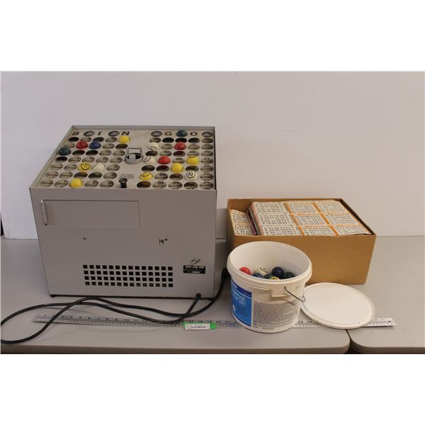 *Bingo Machine & Cards & Bingo Balls - Works