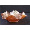 Image 3 : Fenton Marigold Sailboat Glass Berry Bowl - 6"