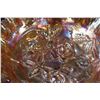 Image 3 : Imperial Carnival Glass Rose Peach Lustre Dish - 8"