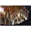 Image 5 : Imperial Carnival Glass Rose Peach Lustre Dish - 8"