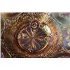 Image 6 : Dragon & Lotus Peach Lustre Carnival Glass Dish - 9"