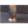 Image 3 : Fenton Marigold Rainbow Carnival Glass Stretch Vase - 10.5" x 3"