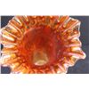 Image 4 : Fenton Marigold Carnival Glass Diamond & Rib Vase - 9.75" x 5"