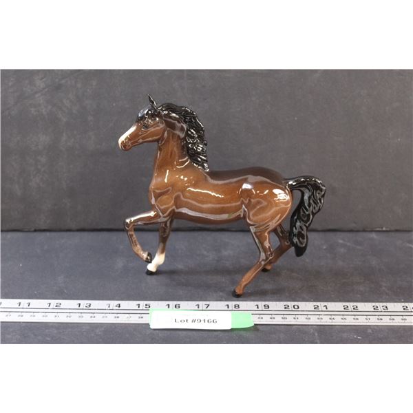 Royal Doulton Arab Prancing Figurine Brown - 7" x 7"
