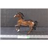 Image 1 : Royal Doulton Arab Prancing Figurine Brown - 7" x 7"