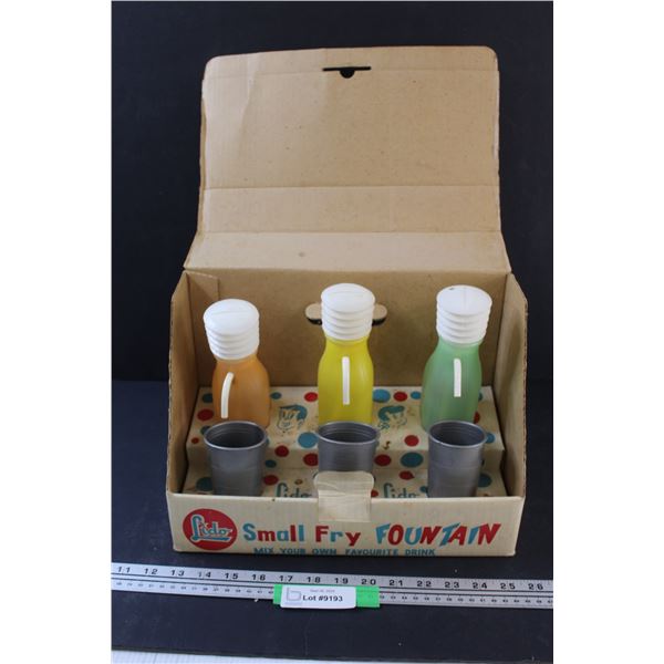 Vintage Lido Small Fry Soda Fountain Set in Box