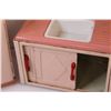 Image 7 : Vintage Fuchs Metal Toy Kitchen Set w/Box (Kitchen Cabinet Missing Door)