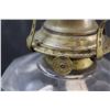 Image 3 : Antique P&A Brand Clear Glass Kerosene Lamp - 11" x 5"