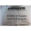 Image 7 : Vintage Pioneer Grain Company Limited 100lb Grain Bag + Vintage Pioneer Ballcap NRMT- + Pioneer 45H2