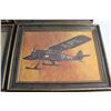 Image 3 : Vintage Airplane Prints by Artist Robert Banks- Set of 5 - 17'' Wide x 13'' High - Professionally Fr